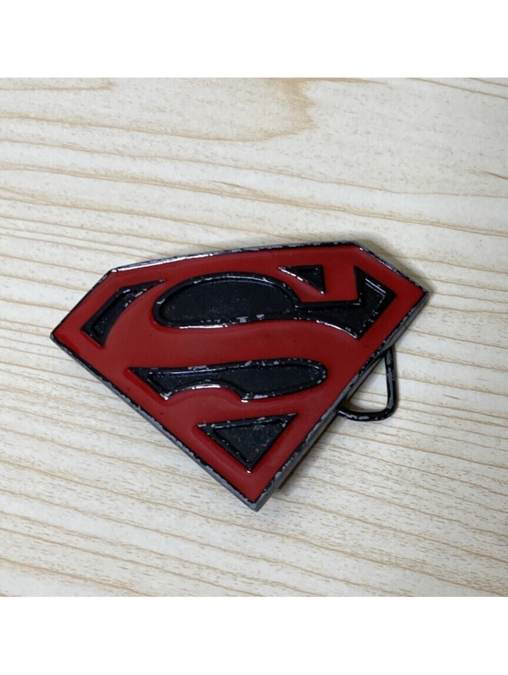 Superman DC Metal Belt Buckle Vintage